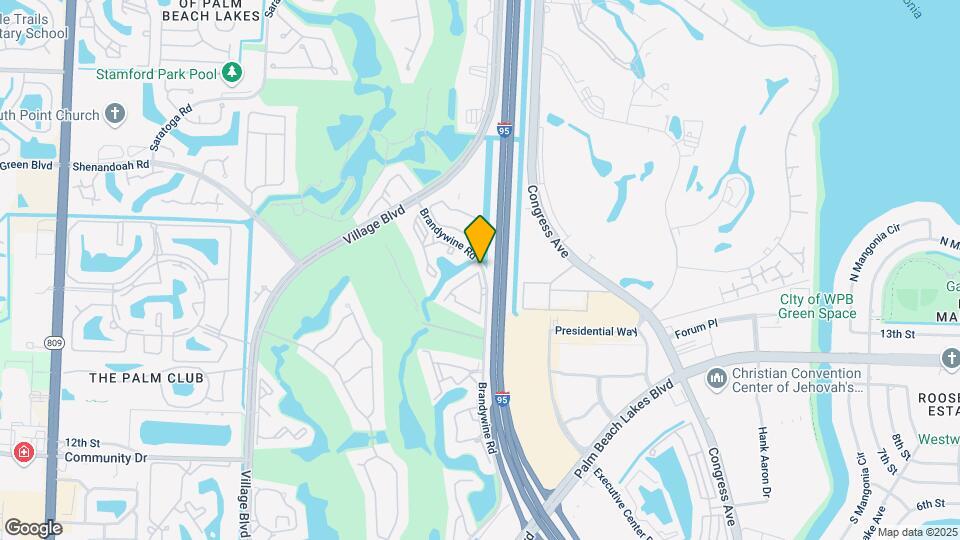 1957 Brandywine Rd Map and Location Details