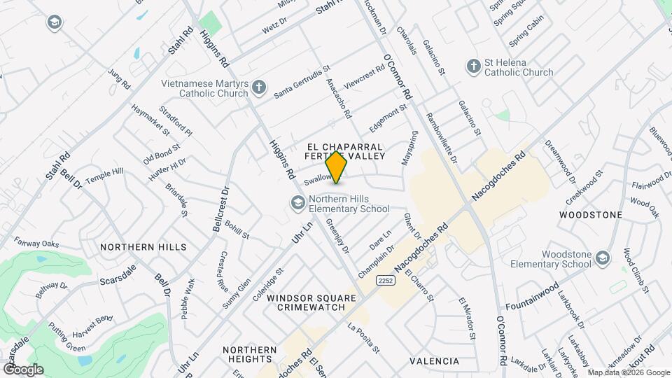 14031 Bobwhite Dr Map and Location Details