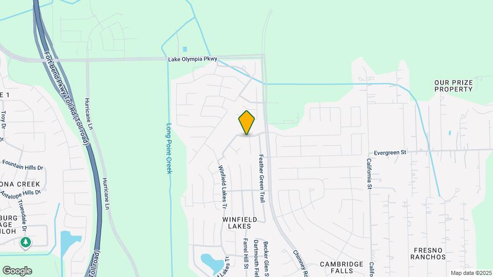 2502 Balsam Ridge Way Map and Location Details