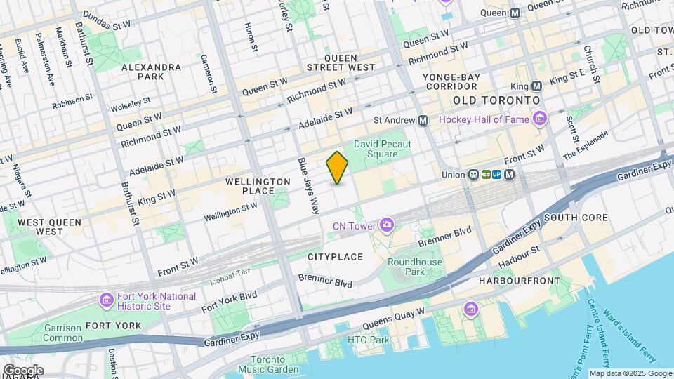 253 Wellington St W Map and Location Details