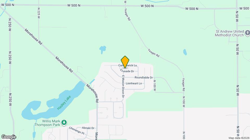 1422 Crusade Dr Map and Location Details