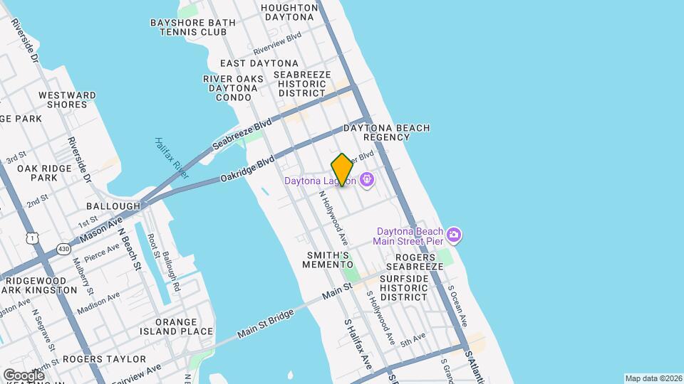 236 N Oleander Ave Map and Location Details