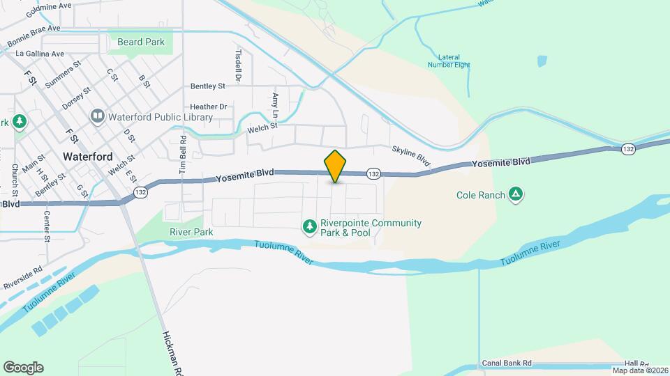 13606 Brook Way Map and Location Details