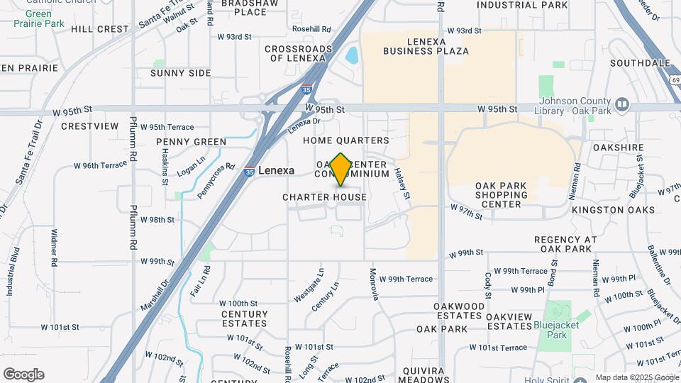 Lenexa Crossing Apartments Mapa y Detalles de la Ubicación