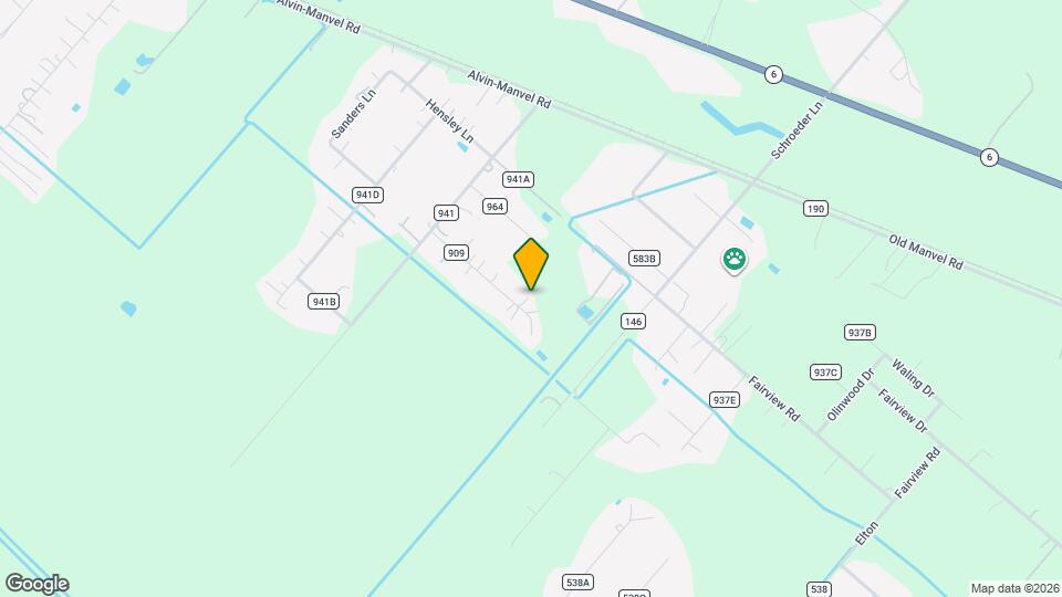 10451 County Rd 909 Map and Location Details