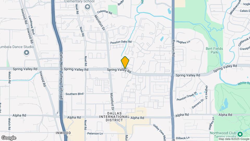 5590 Spring Valley Rd Map and Location Details