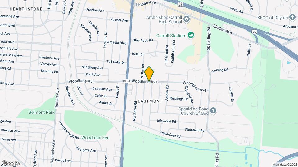 5224 Woodbine Ave Map and Location Details