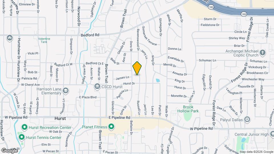 913 Russell Ln Map and Location Details
