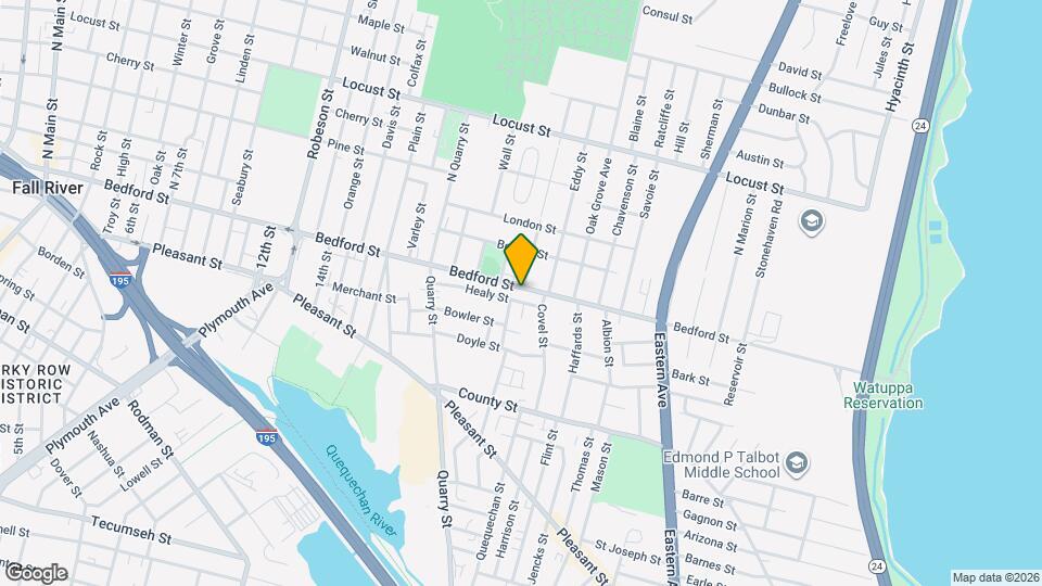 1053 Bedford St Map and Location Details