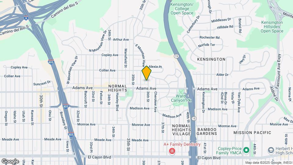 4736-4740 36th St Map and Location Details