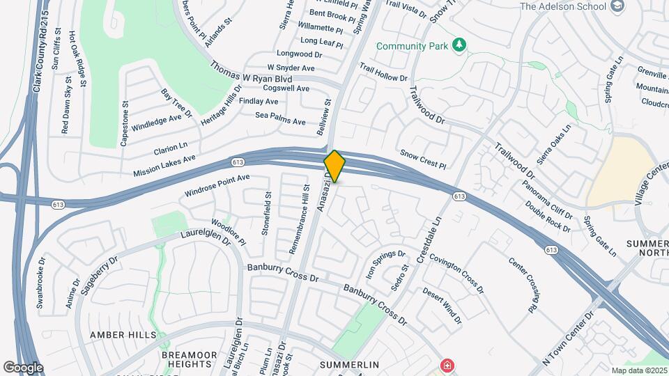 10404 Pacific Sageview Ln Mapa y Detalles de la Ubicación