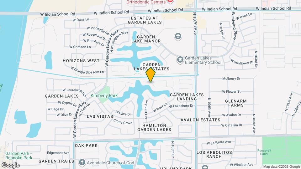 11003 W Laurelwood Ln Map and Location Details