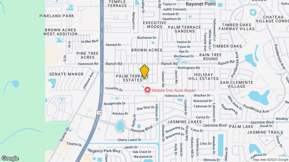 10824 Oakdale Ave Mapa y Detalles de la Ubicación