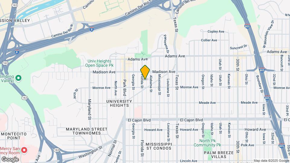 4541 Florida St Map and Location Details