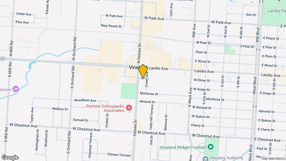 140 S Delsea Dr Map and Location Details