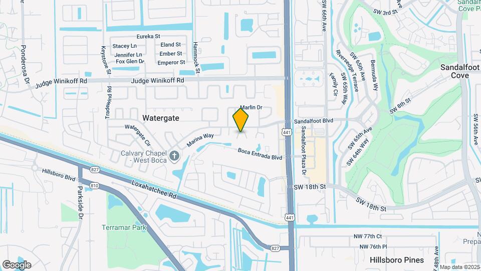 10324 Boca Bend W Map and Location Details