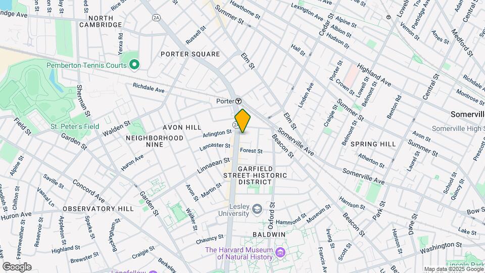 1791 Massachusetts Ave, Unit 6 Map and Location Details