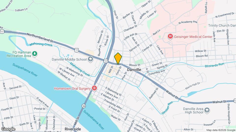 54 Bloom St Map and Location Details