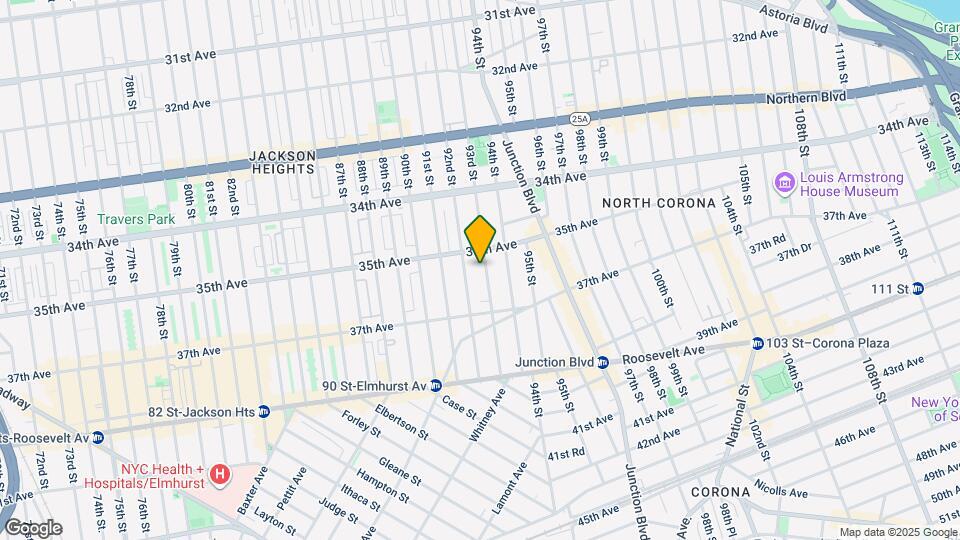 35-20 93rd St Map and Location Details