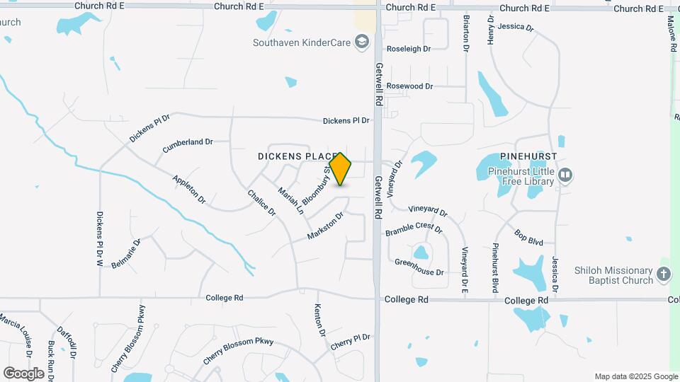 2884 Dawkins Ct Map and Location Details