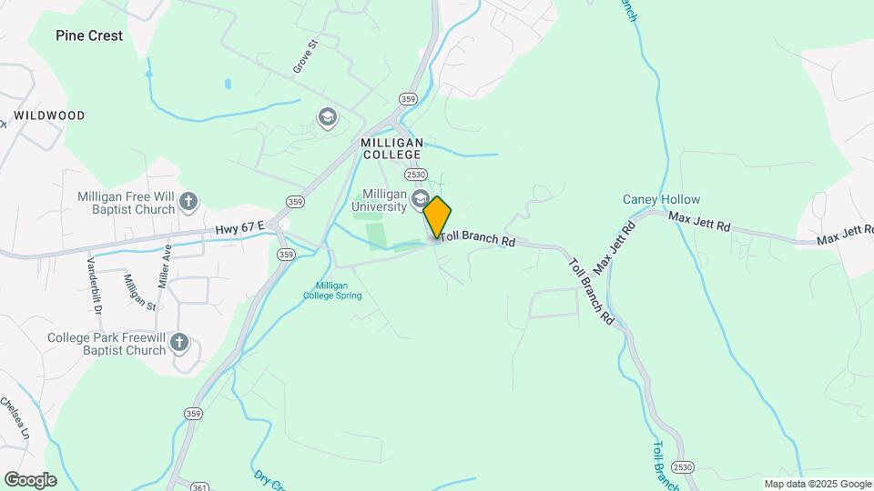 104 Toll Branch Rd Map and Location Details