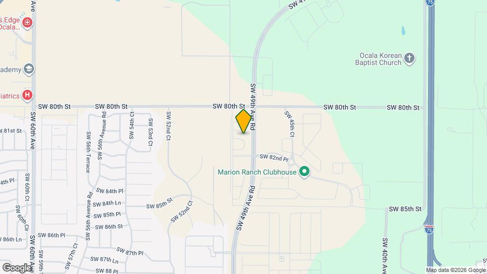 4863 SW 81st Lp Map and Location Details