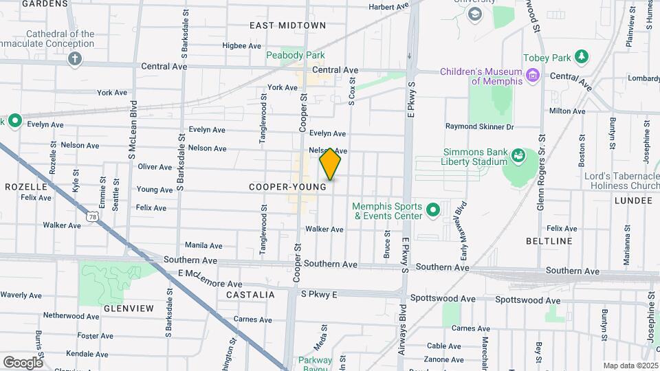 937 Meda St Map and Location Details