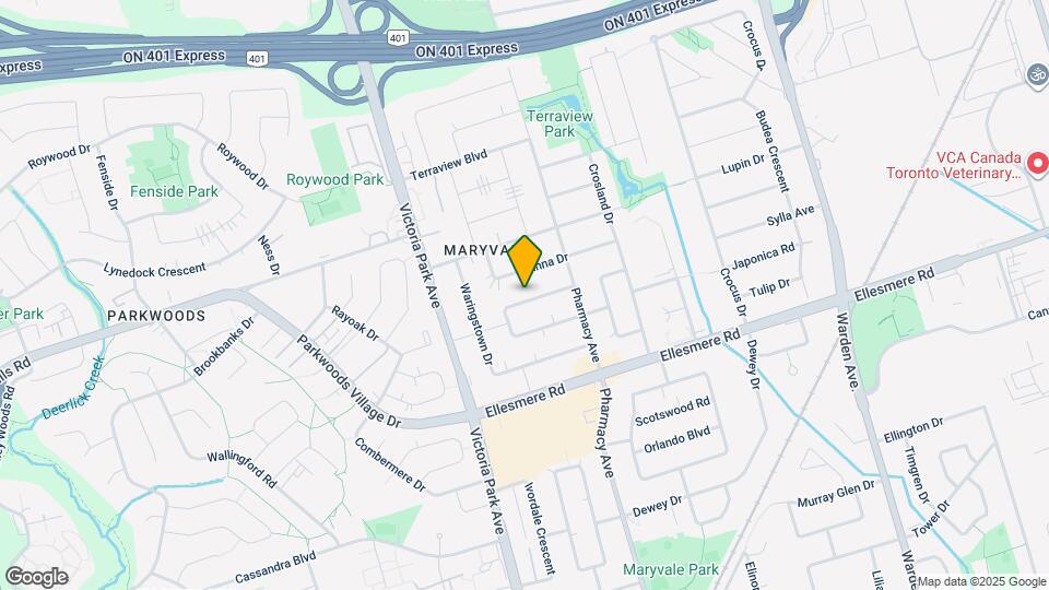 68 Christina Crescent Map and Location Details