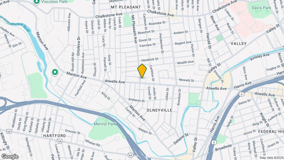 17 Mt Pleasant Ave Map and Location Details