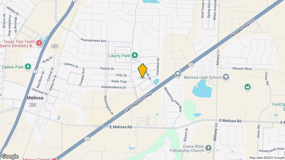 2813 Independence Dr Map and Location Details