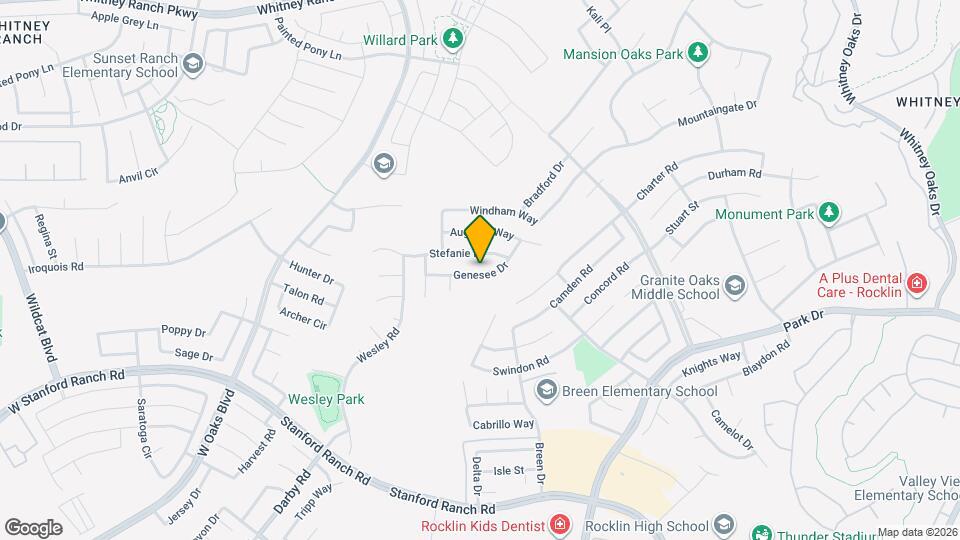 2726 Genesee Dr Map and Location Details