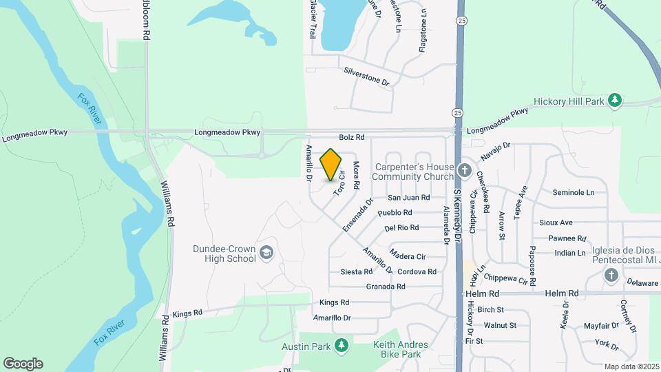 408 Amarillo Ct Map and Location Details