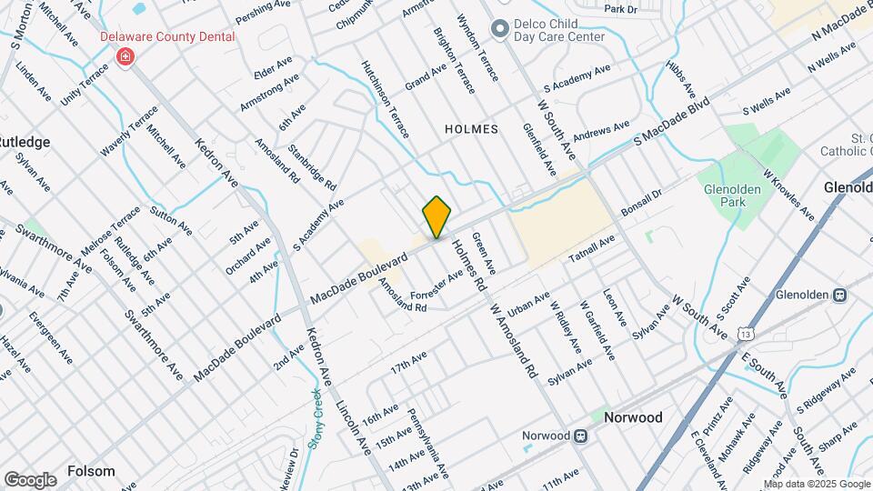 2218 MacDade Boulevard Map and Location Details