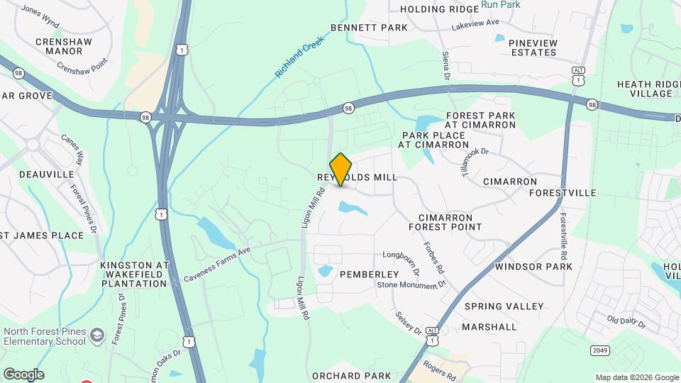 1513 Reynolds Mill Rd Map and Location Details