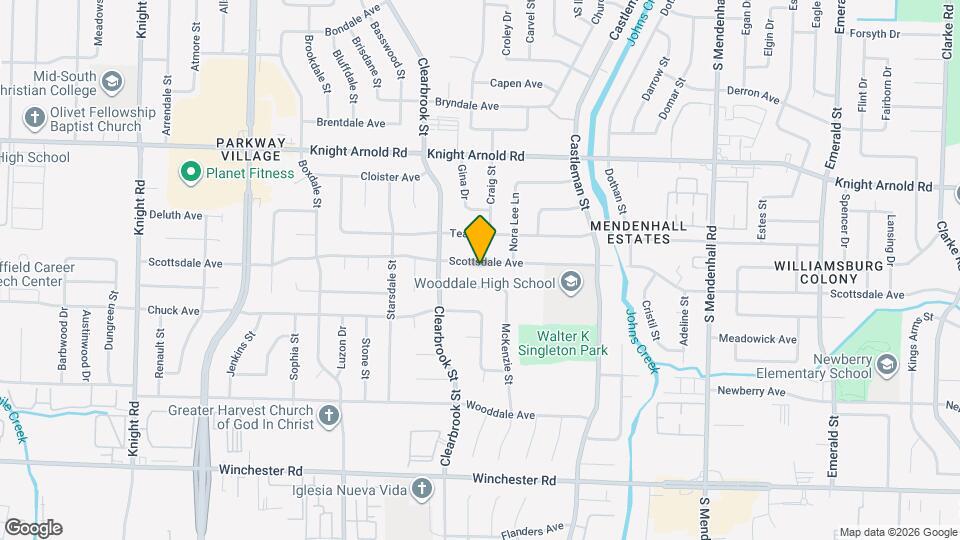 5031 Scottsdale Ave Map and Location Details