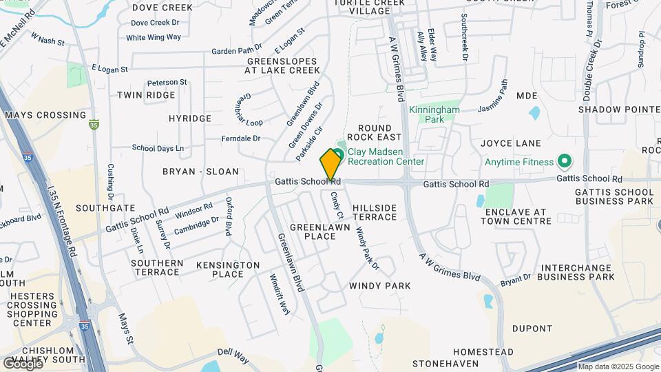 1610 Cottonwood Ct Map and Location Details