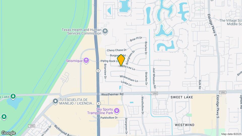 14215 Ella Lee Ln Map and Location Details