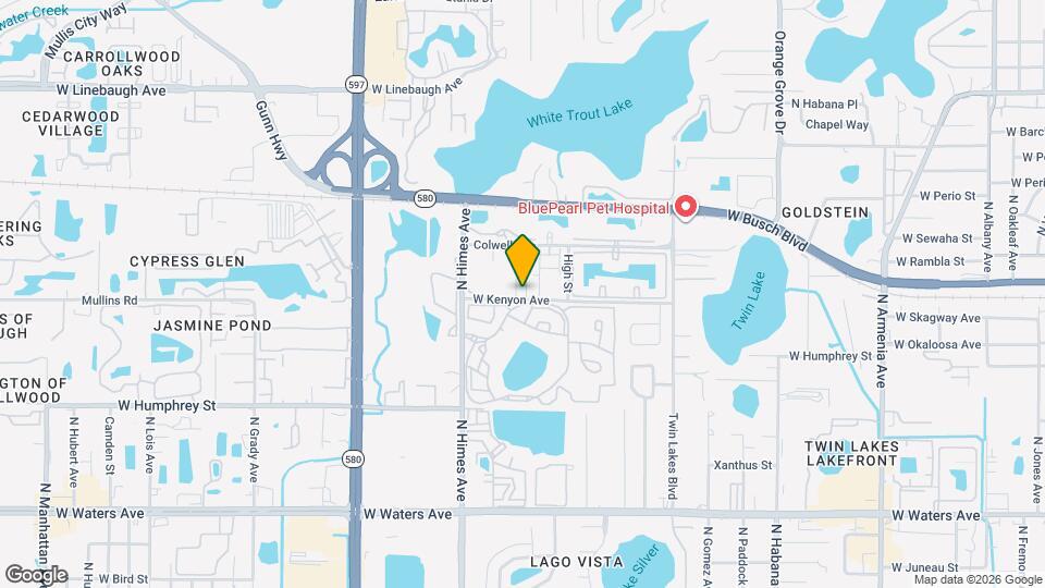 8706 Palm Ranches Pl Map and Location Details