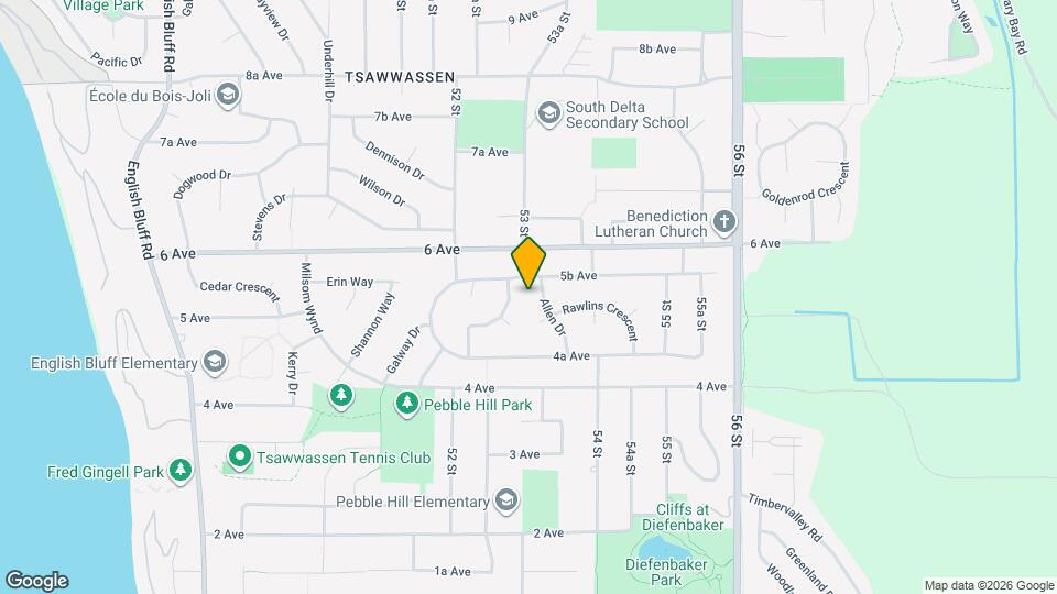 507 Allen Dr Map and Location Details