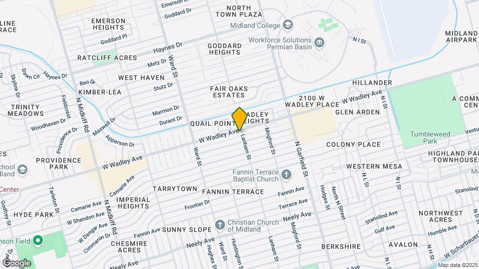 2400-2627 W Wadley Ave Map and Location Details