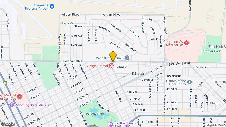 1715 E Pershing Blvd-Unit -Lower Map and Location Details
