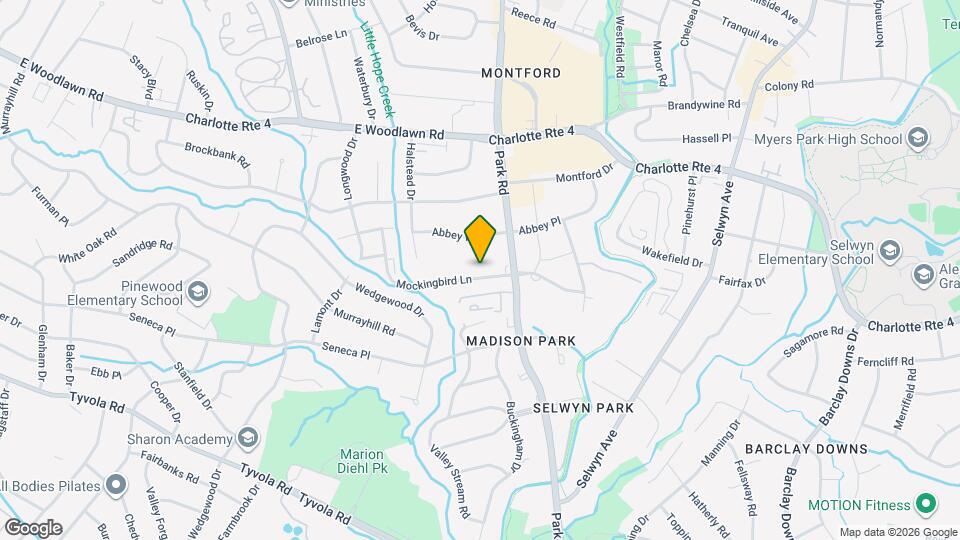 1329 Mockingbird Ln Mapa y Detalles de la Ubicación