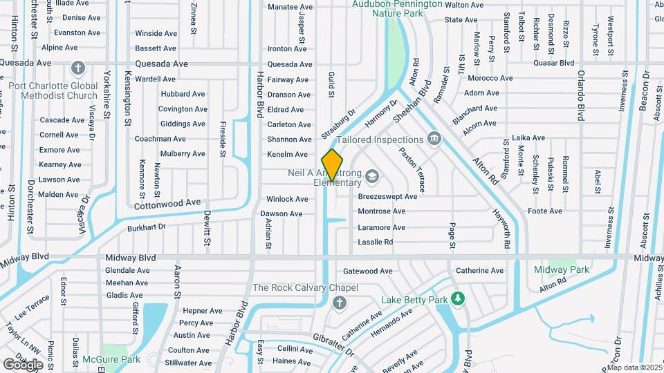 1609 Harmony Dr Map and Location Details