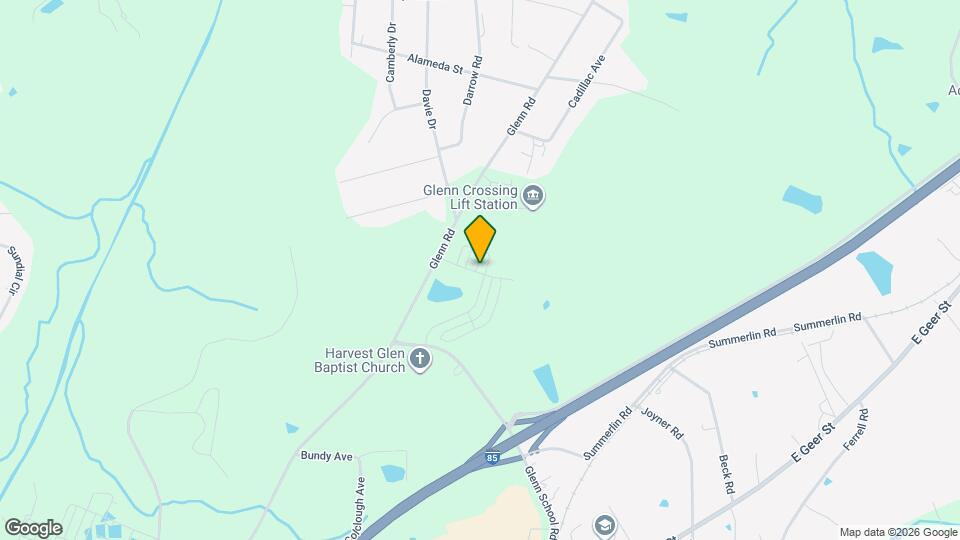 2064 Glen Crossing Dr Map and Location Details