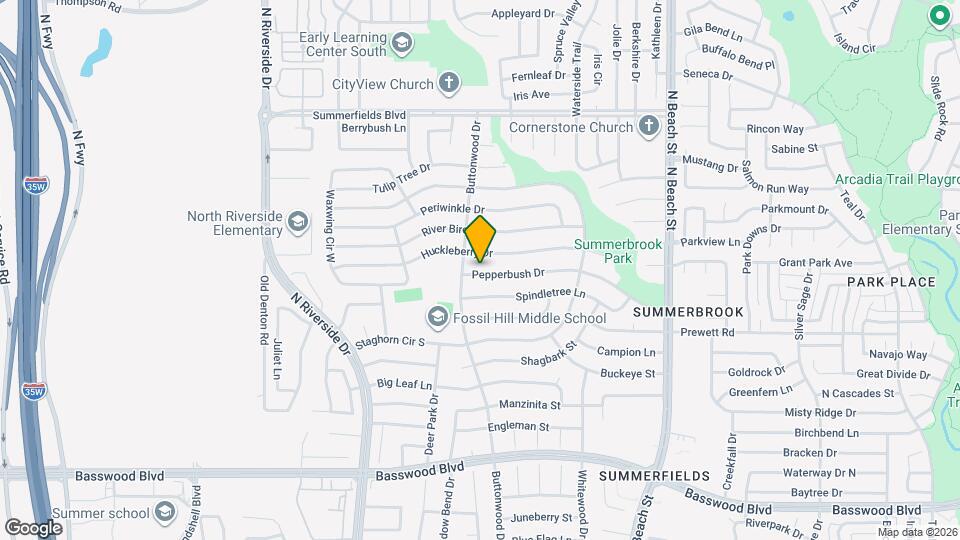 4113 Pepperbush Dr Map and Location Details