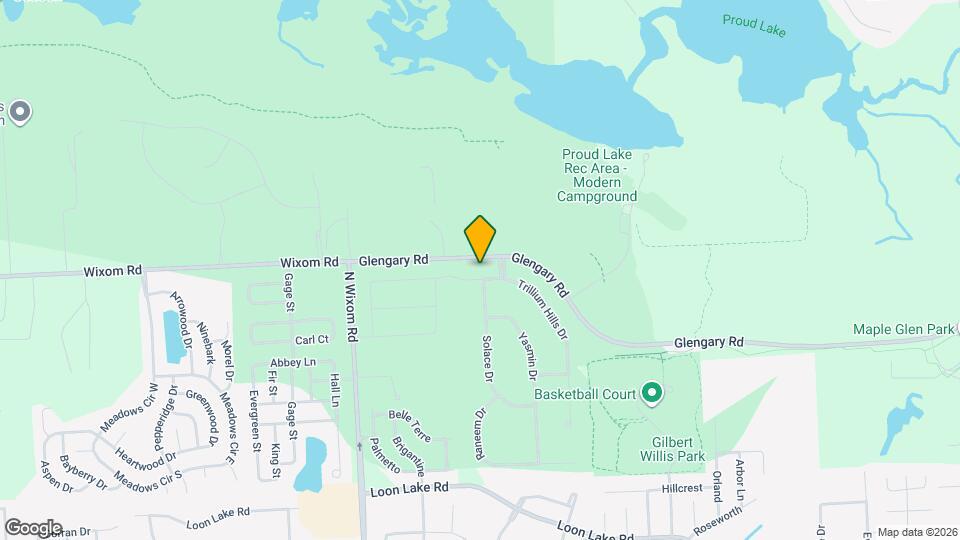 2708 Trillium Hills Dr Map and Location Details