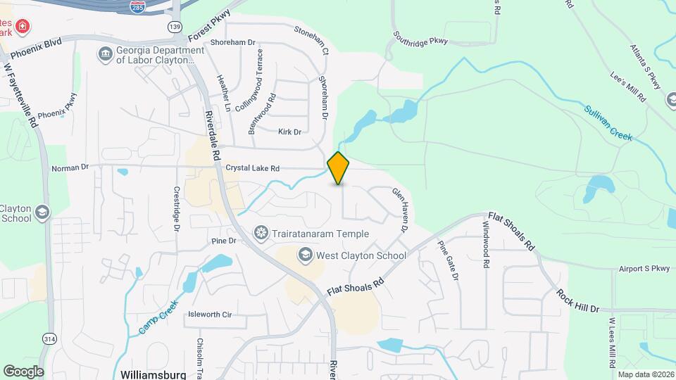 1266 Brookstone Rd Map and Location Details