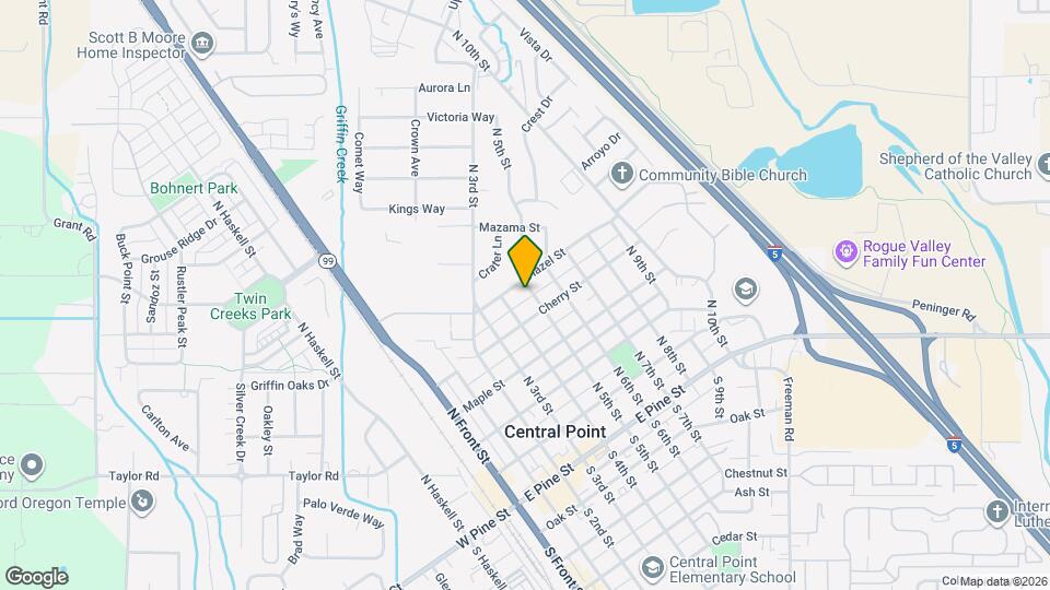 447 N 5th St Map and Location Details