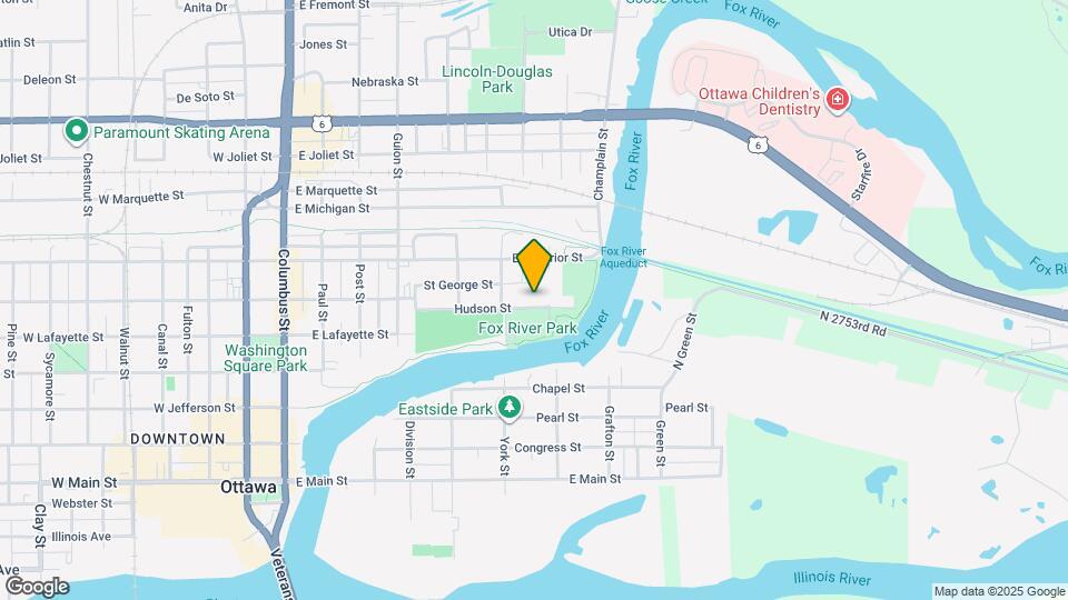 718 Columbus St Map and Location Details