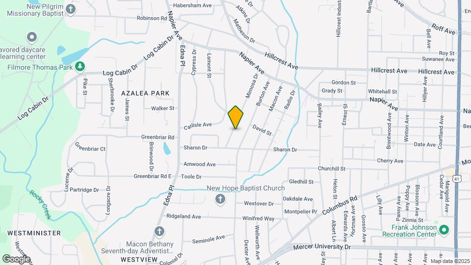 1254 Mimosa Dr Map and Location Details